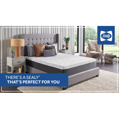 Sealy 12'' Medium Copper Infused Memory Foam Mattress & Reviews Wayfair